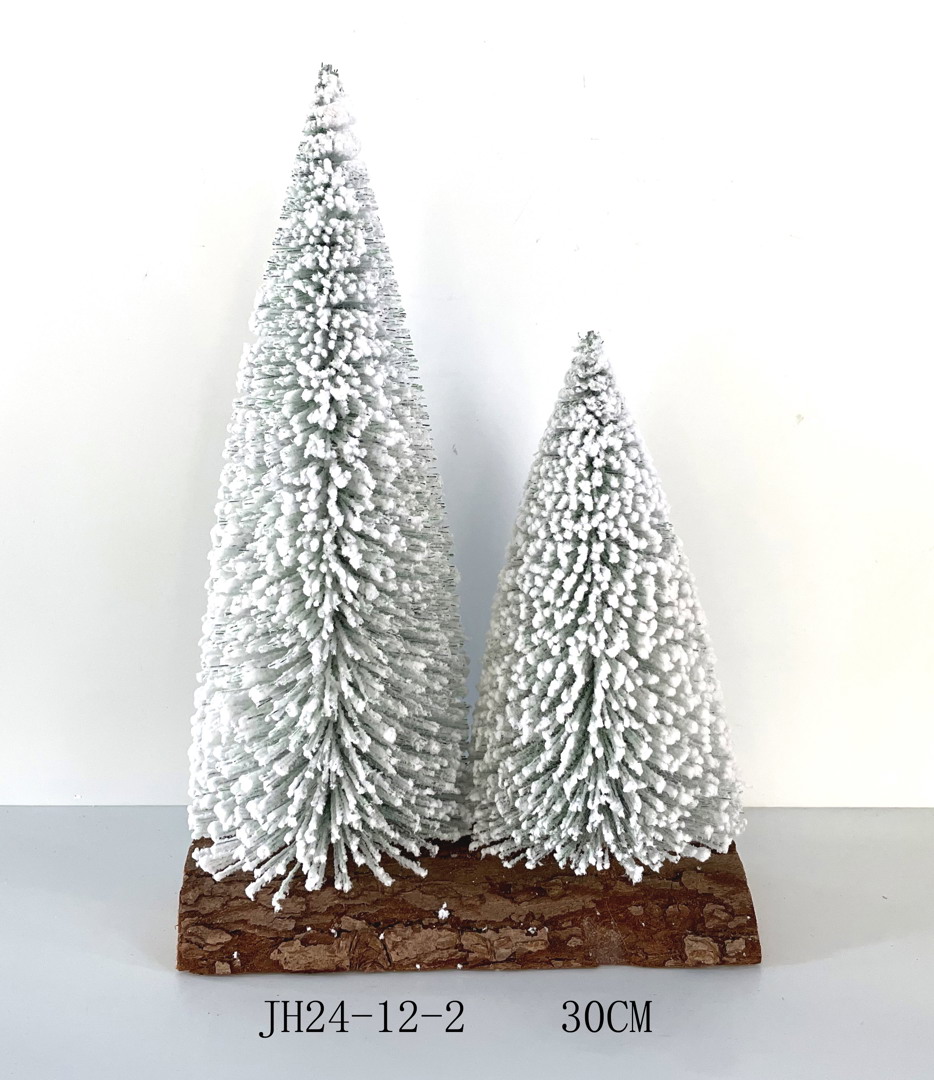 JH24-12-2长形木座迷你树