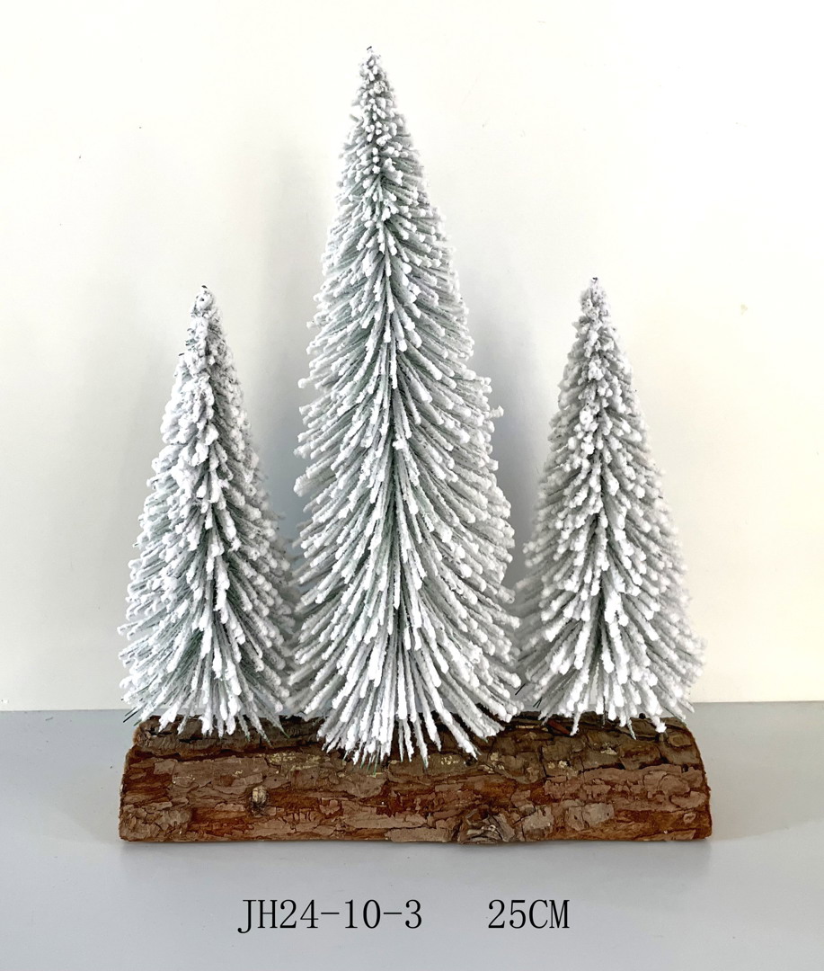 JH24-10-3长形木座迷你树