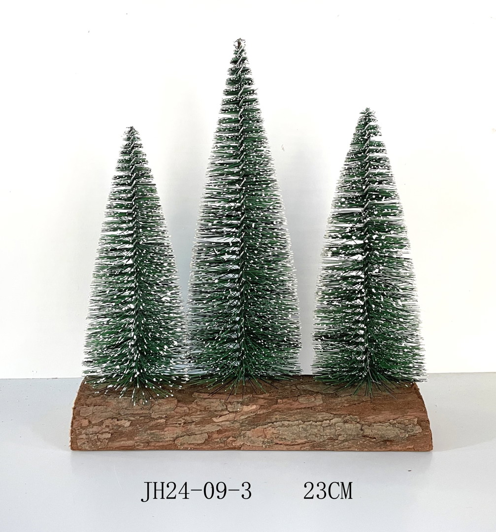JH24-09-3圆木座迷你树