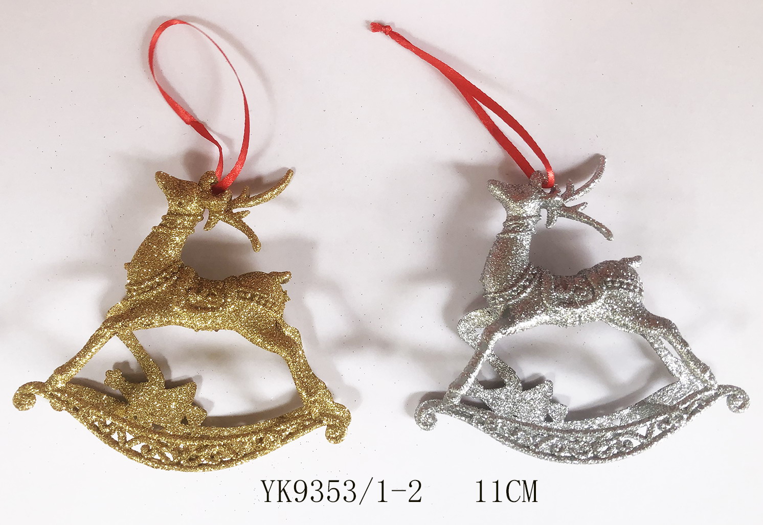 Christmas deer ornament