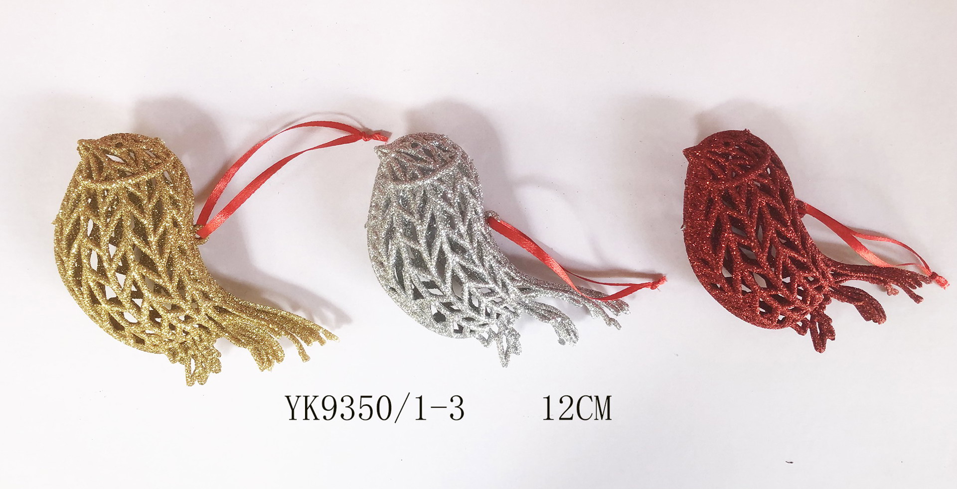 Christmas bird ornament