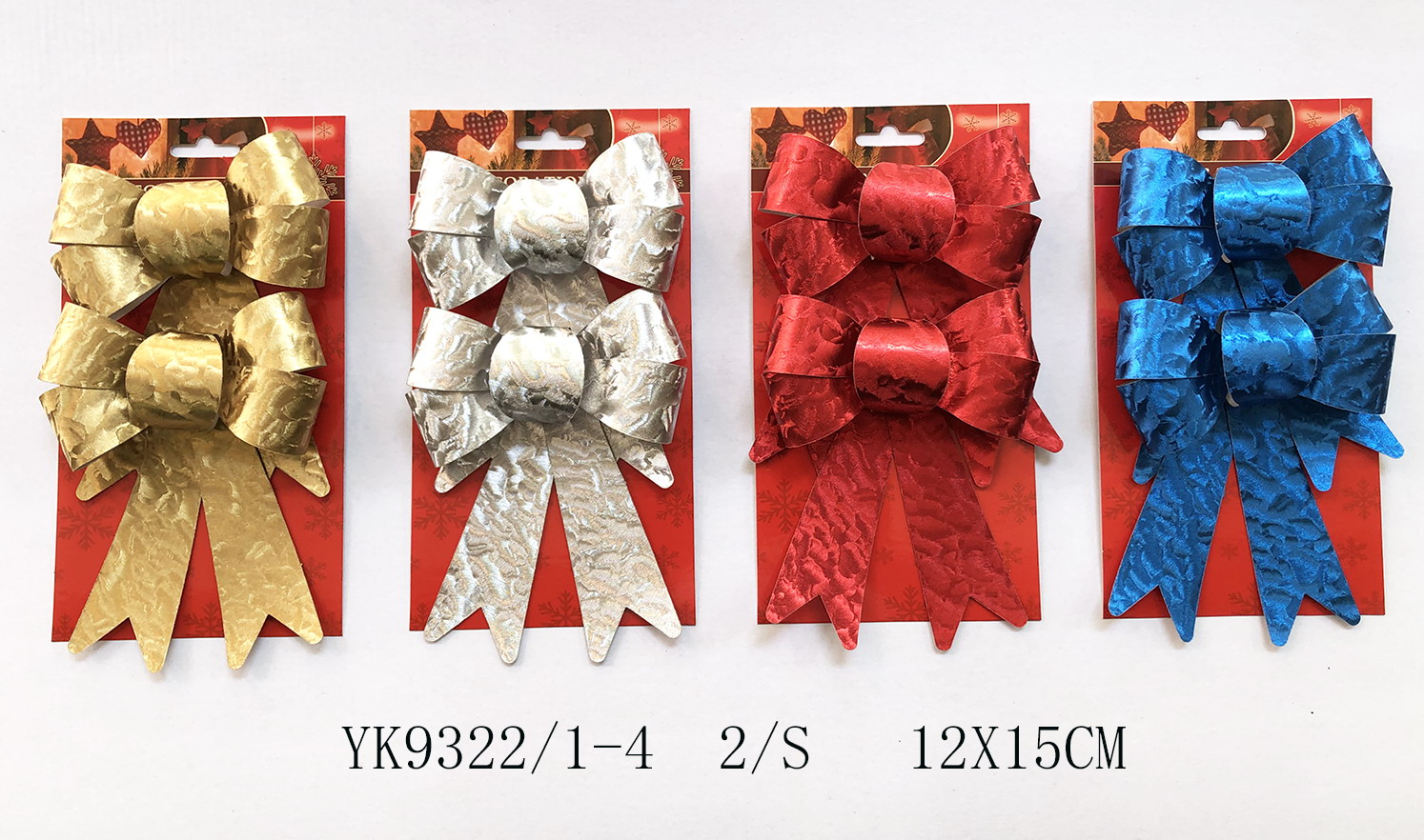 Christmas bowknot decoration-11