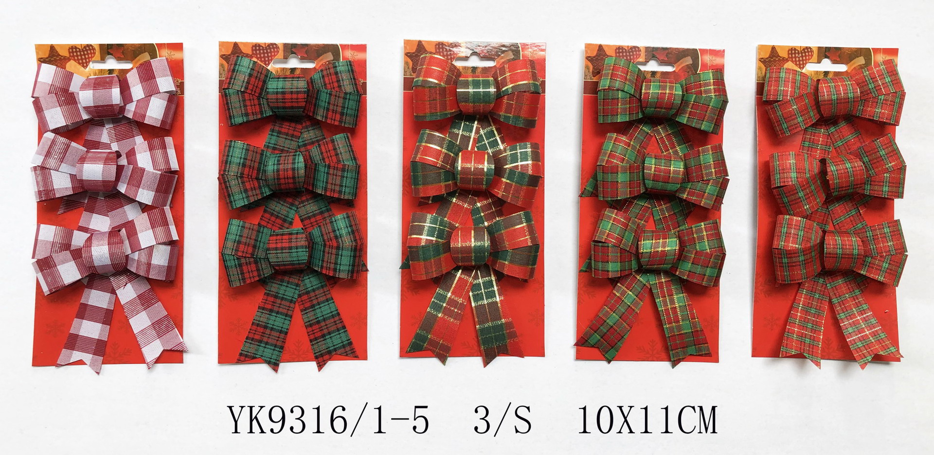 Christmas bowknot decoration-8