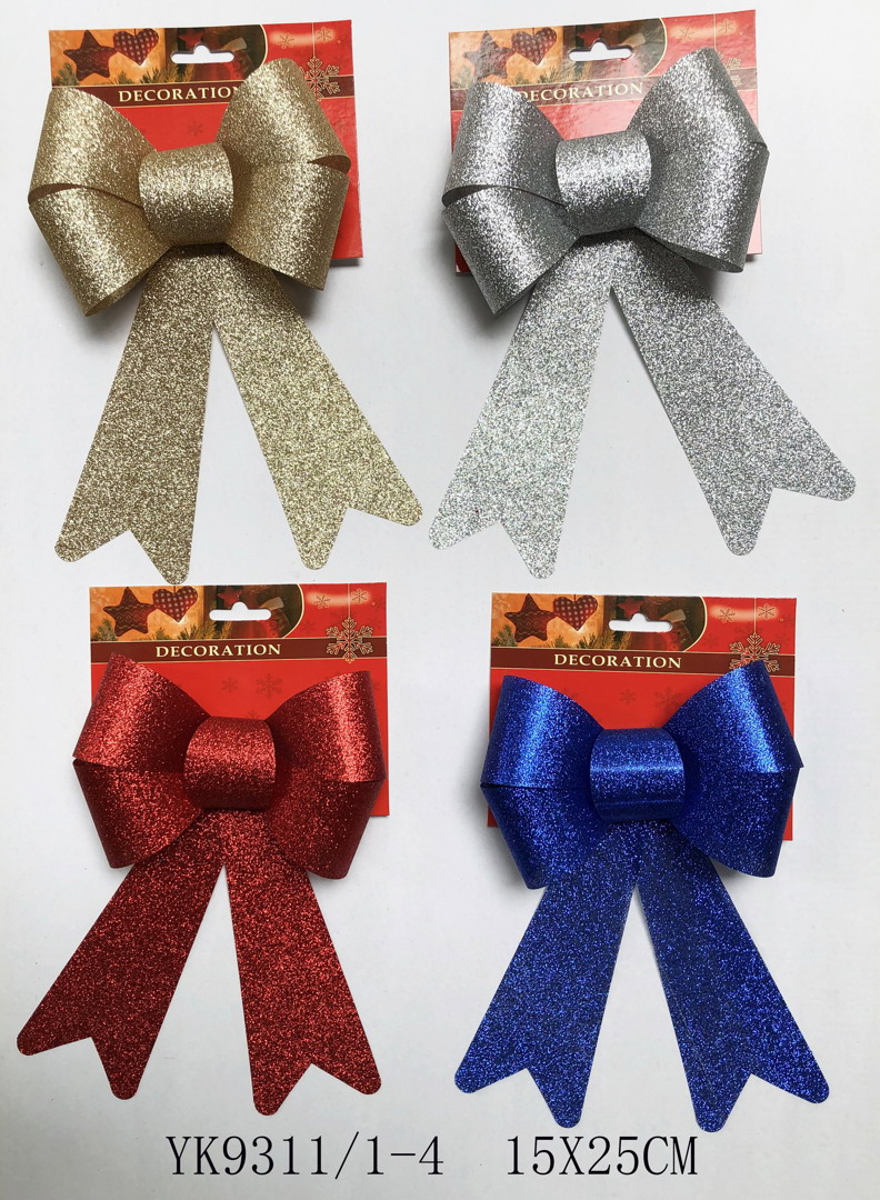 Christmas bowknot decoration-7
