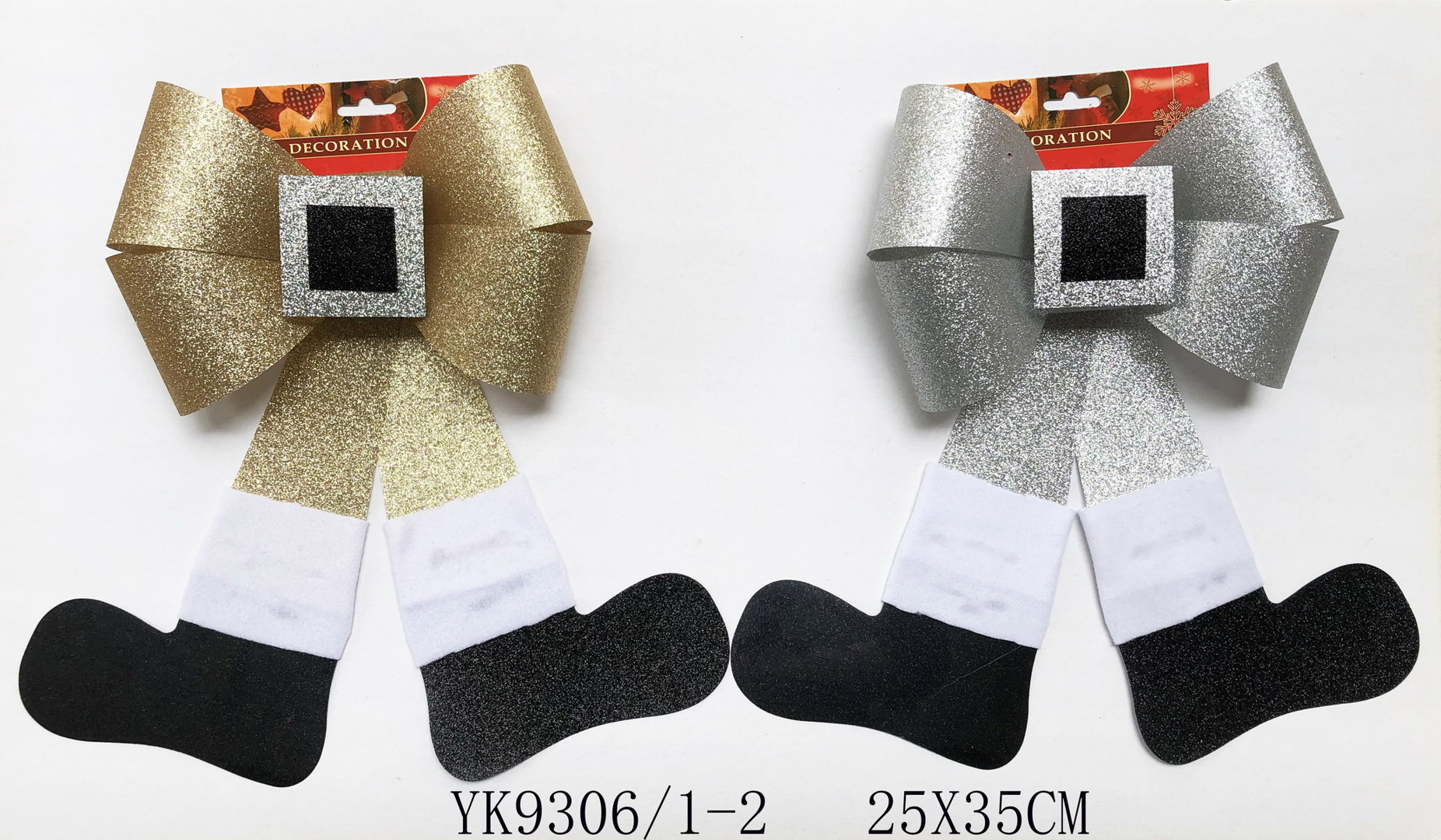 Christmas bowknot decoration-4