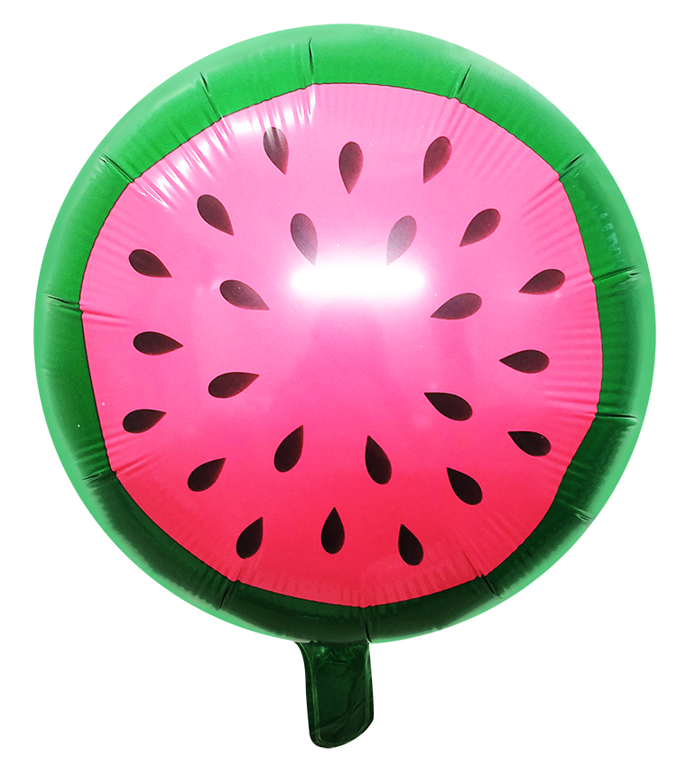 watermelon aluminized film balloons