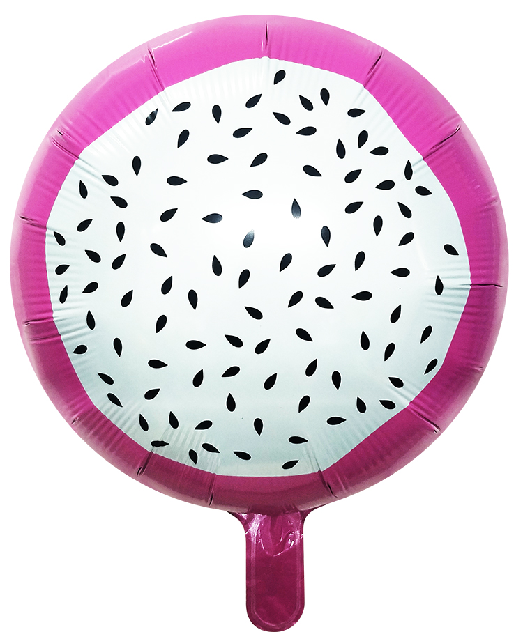 dragon fruit aluminized film balloons