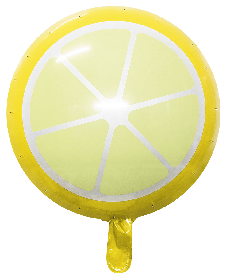 lemon aluminized film balloons