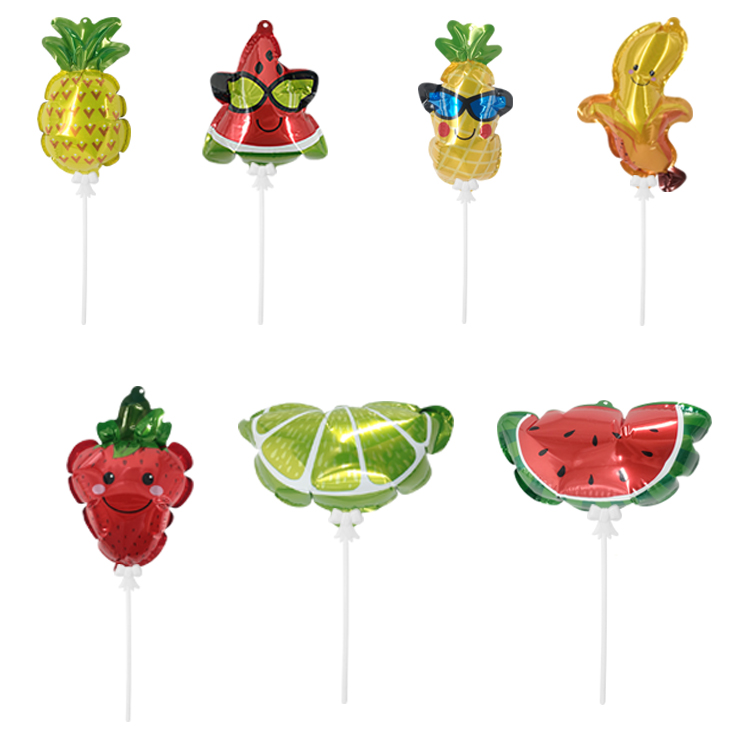 fruit aluminized film balloons