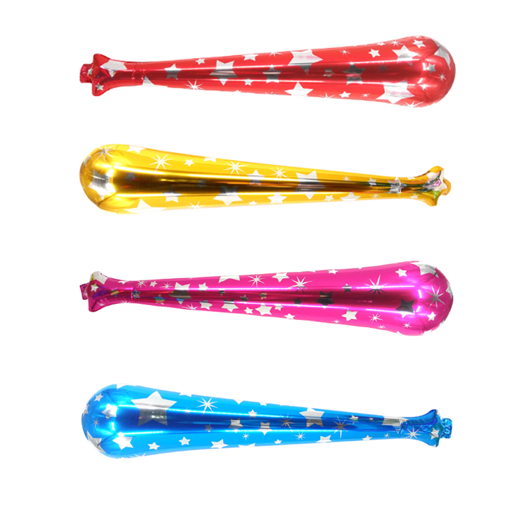 large hand stick aluminized film balloons