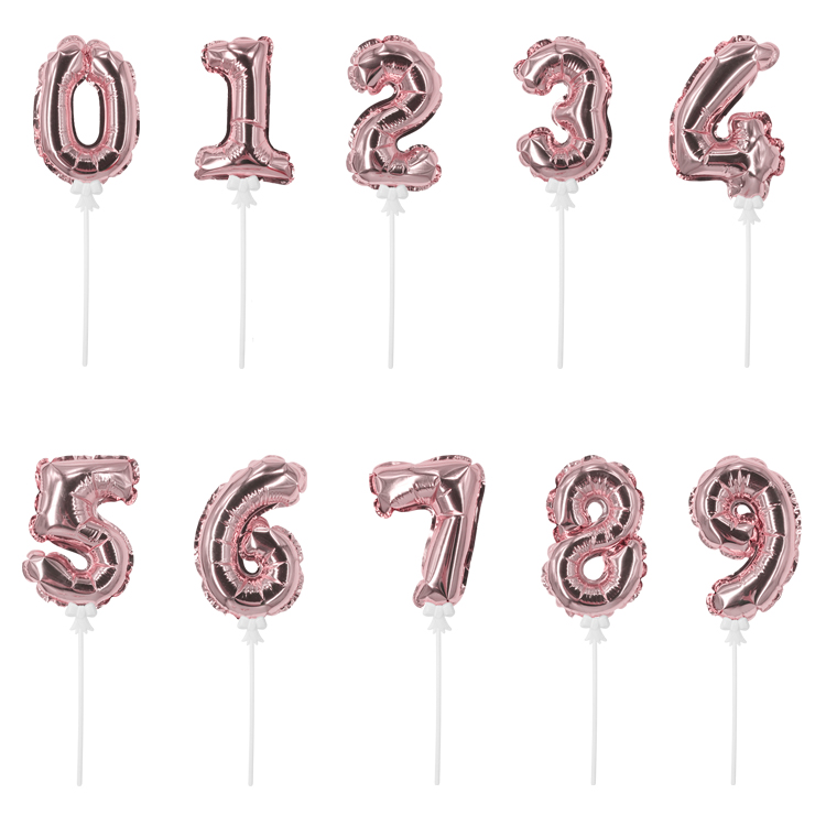 number aluminized film balloons