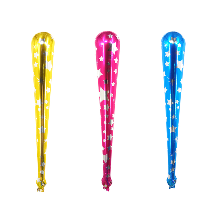 hand stick aluminized film balloons