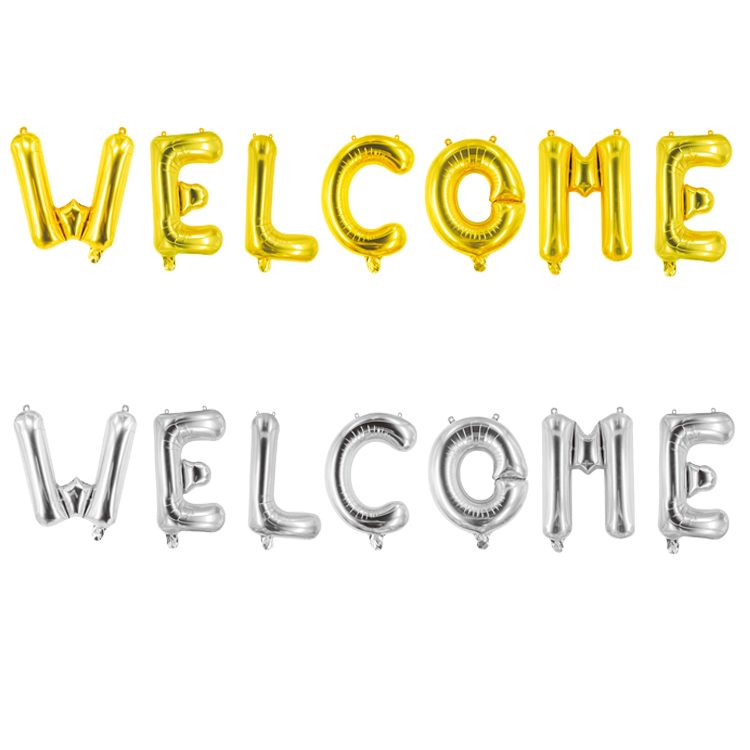 welcome aluminized film balloons