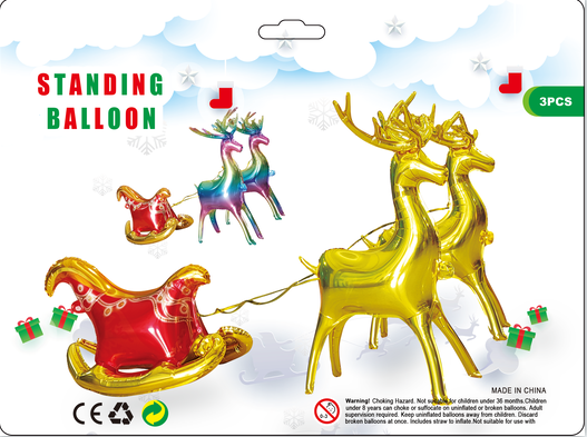deer aluminized film balloons