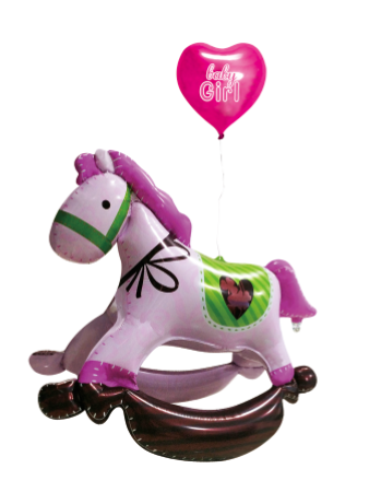 horse aluminized film balloons